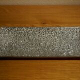 Länglicher Kerzenteller, Silber mit Spiegelsplitter – Bild 2