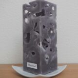 Quadratischer Kerzenteller weiß von Sandra Rich – Bild 4