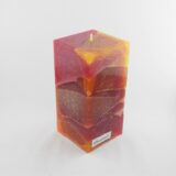 Quadrat Kerze "Adventzeit ist Kerzenzeit"