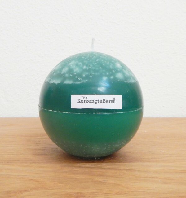 Kugel Kerze mit 8 cm "Christmas Candle" - doppelt inseriert – Bild 2