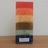 Quadrat Kerze "Anti-Stress-Kerze" – Bild 2