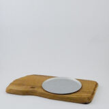 Holz Kerzenteller "Stilvoll"