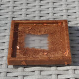 Kerzenteller Bronze