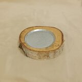 Kerzengiesserei Kerzenteller Holz Holzteller