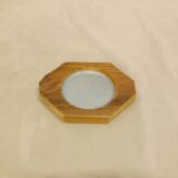 Kerzengiesserei Kerzenteller Holz Holzteller