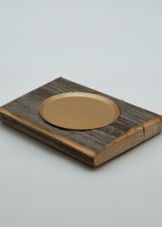 Kerzengiesserei Kerzenteller Holz Holzteller