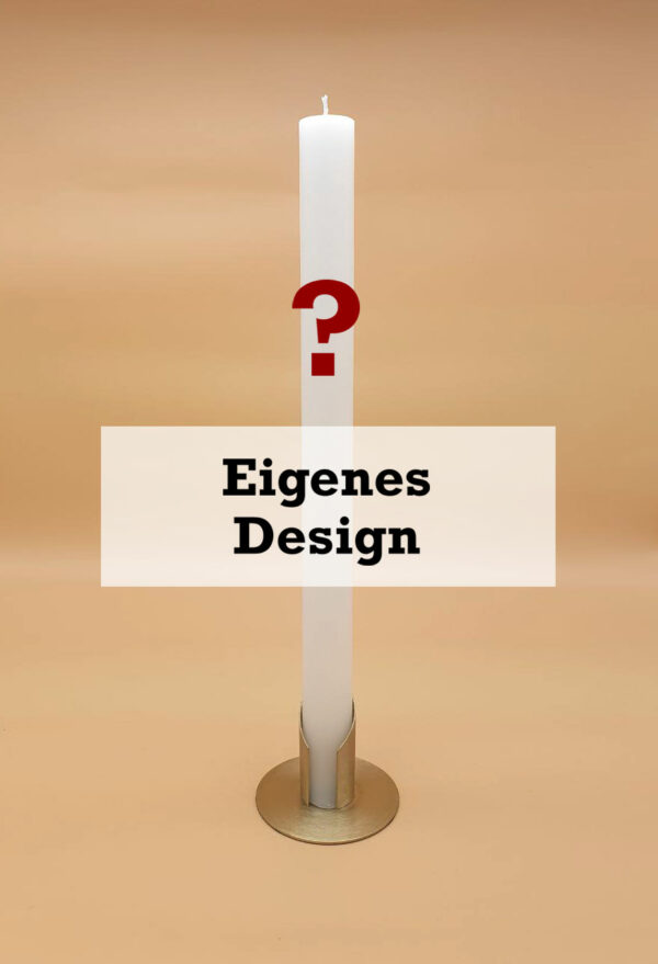 taufkerze eigenes design_eigens gegossen nachhaltig