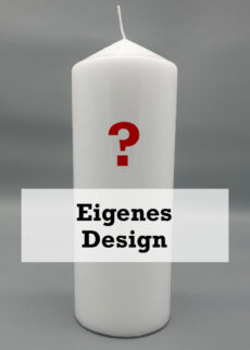 10x27 stumpenkerze eigenes-design