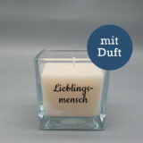 duftglas mit Spruch Wunschdesign mit Duft