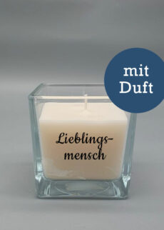 duftglas mit Spruch Wunschdesign mit Duft