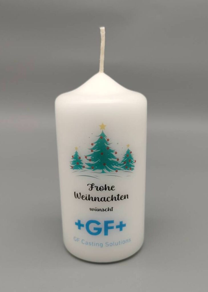 geschenkkerze GF Solutions