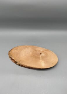 holz kerzenteller oval
