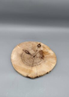 holzkerzenteller rund