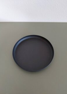schwarz matter kerzenteller