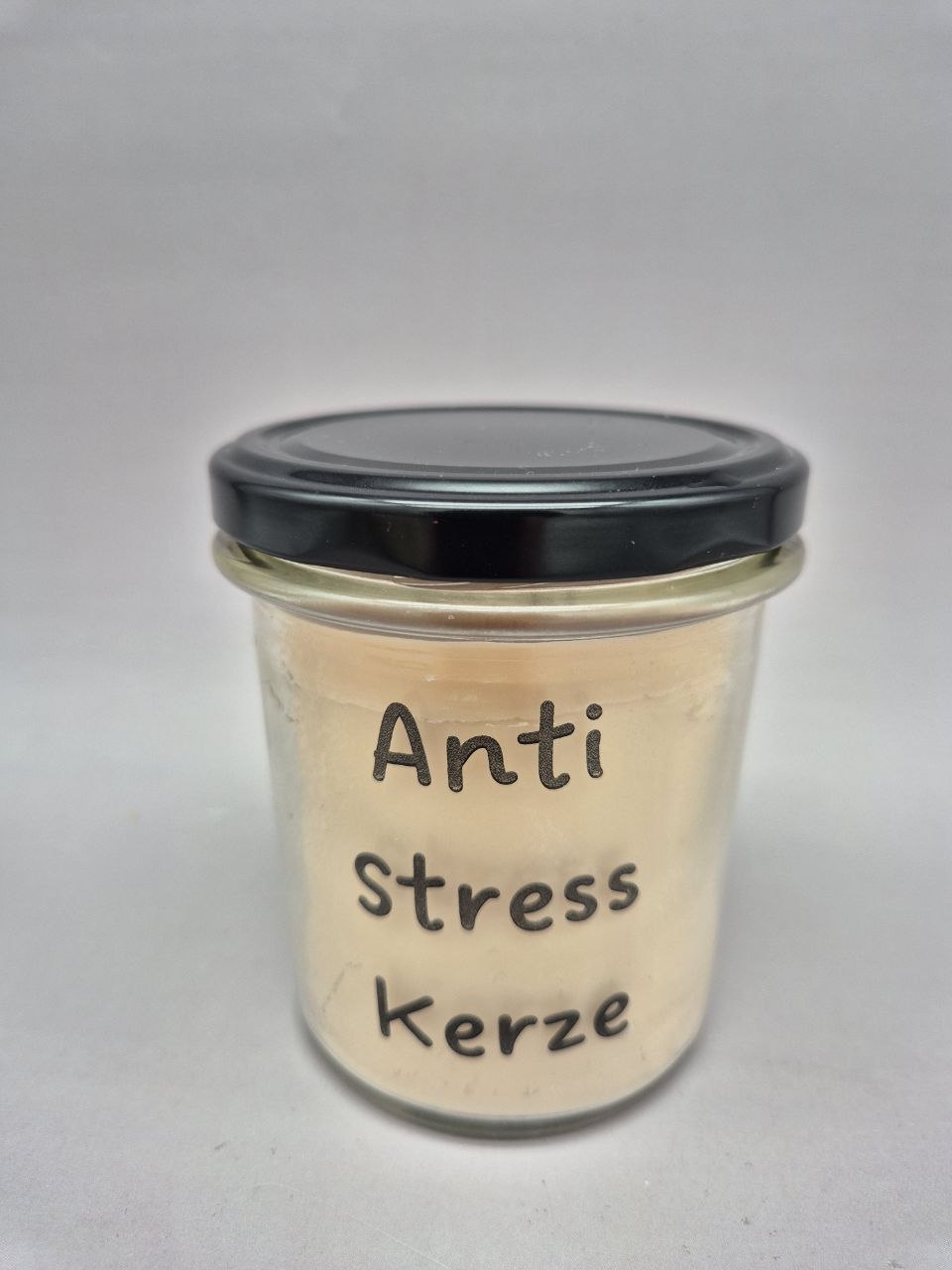 Individuelle RAPSWACHS Duftkerze im Glas mit DEINEM GENIALEN SPRUCH, natürliches RAPSWACHS, natürliches ätherisches Duftöl VANILLE oder LEMONGRAS, Glas 9 x 7 cm, Schraubverschluss, 25 kreative Sprüche ALS BEISPIELE - schau mal – Bild 4